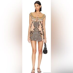 Free People Bali Mariposa Slip Dress - Size XS